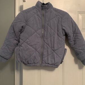 Spiright Kids rainbow Quilted Jacket - Blue